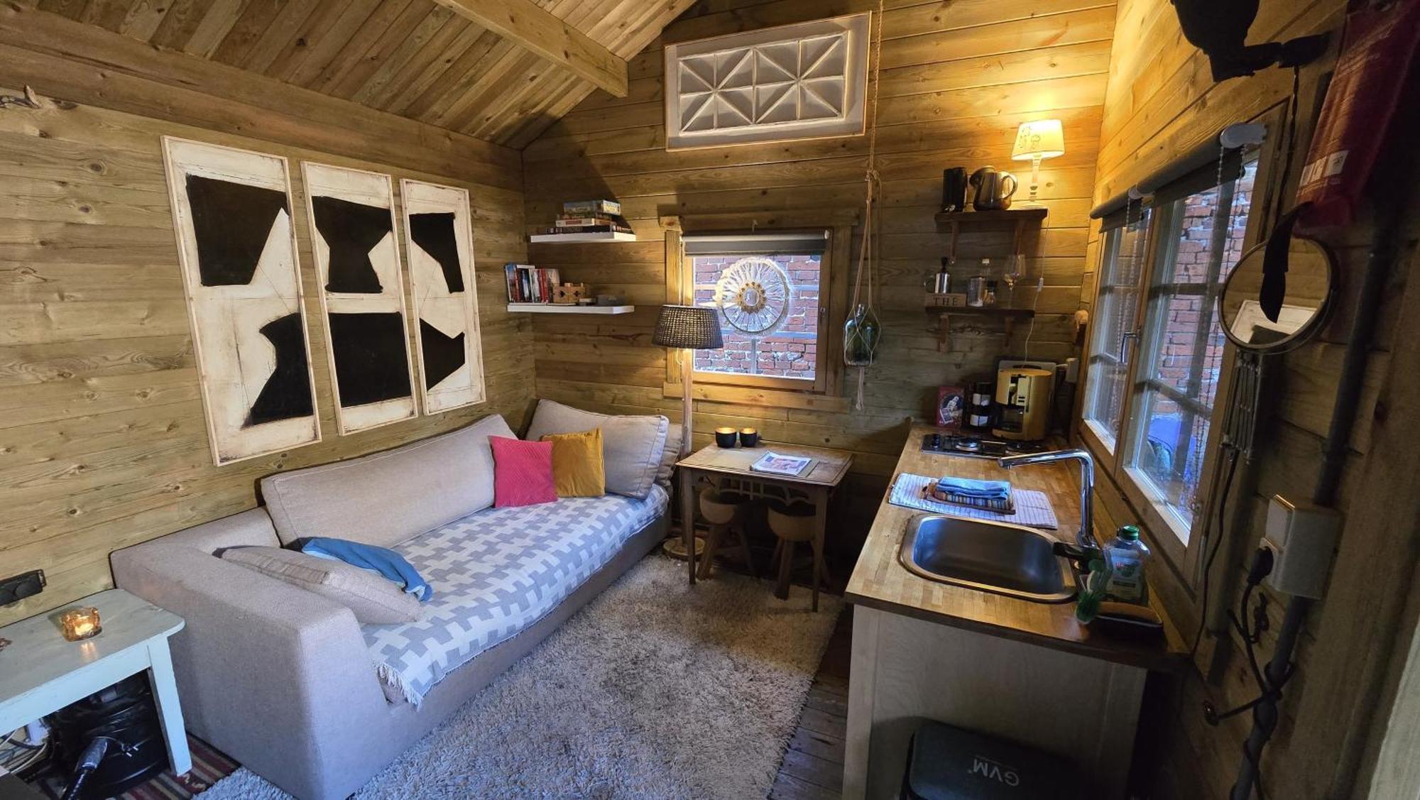 Tiny House Andersom Anders Villa Bad Nieuweschans Dış mekan fotoğraf